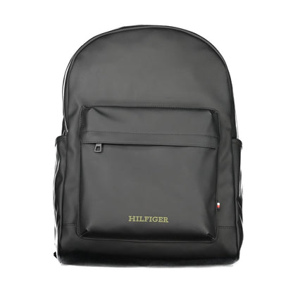Tommy Hilfiger svart polyesterryggsäck