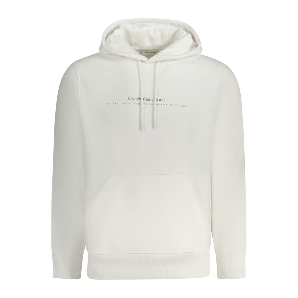 Calvin Klein Vit bomullströja för män