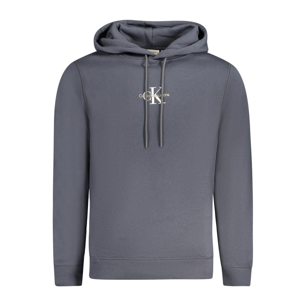 Calvin Klein Blå bomullströja för män