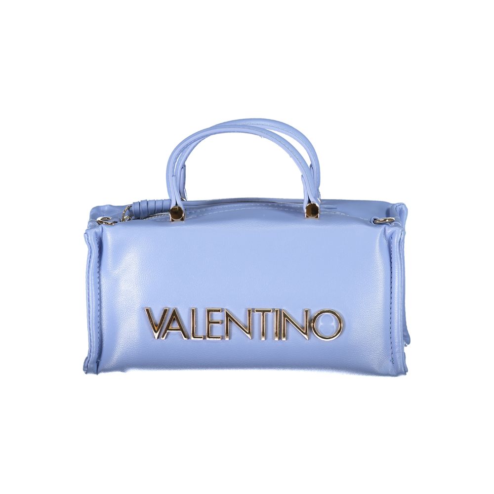 Mario Valentino Ljusblå Polyeten Damhandväska