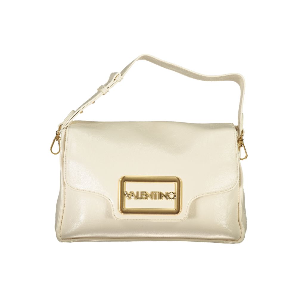 Mario Valentino Beige Polyeten Damhandväska