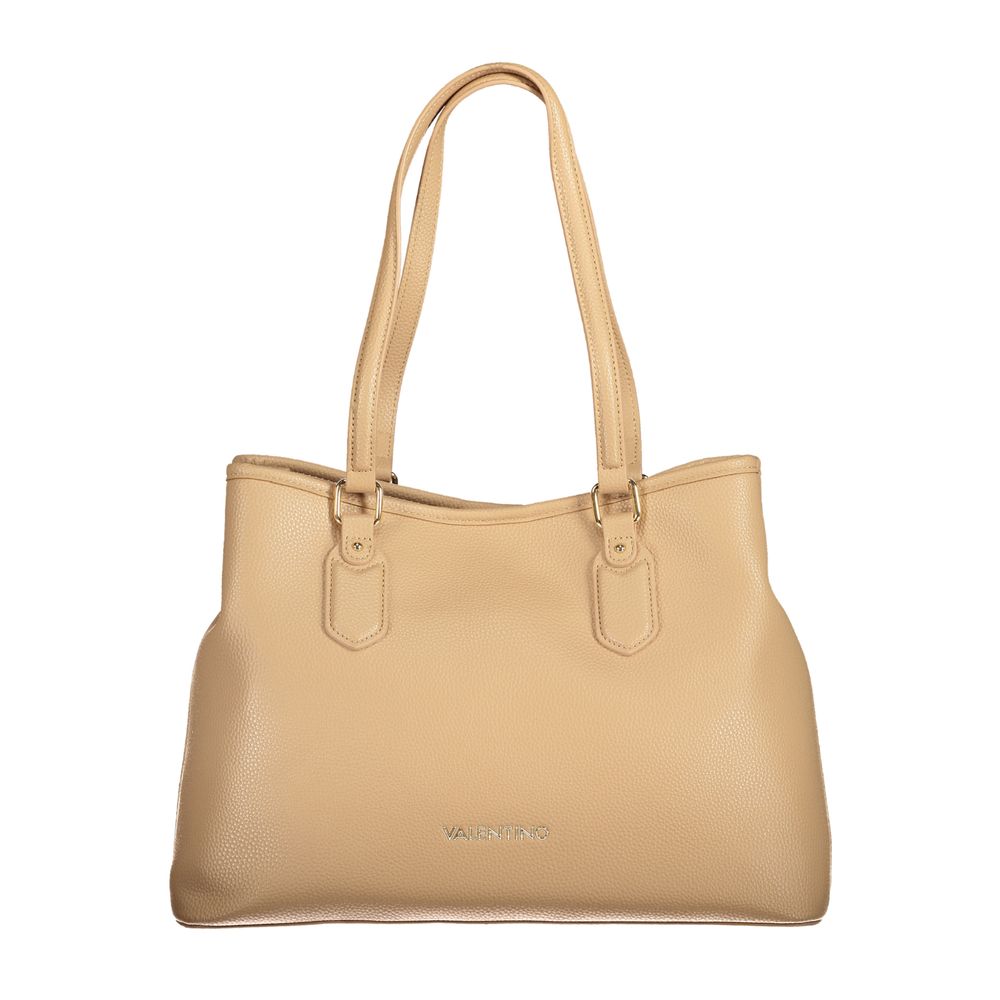 Mario Valentino Beige Polyeten Damhandväska