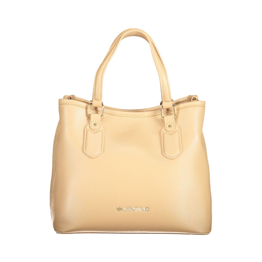Mario Valentino Beige Polyeten Damhandväska