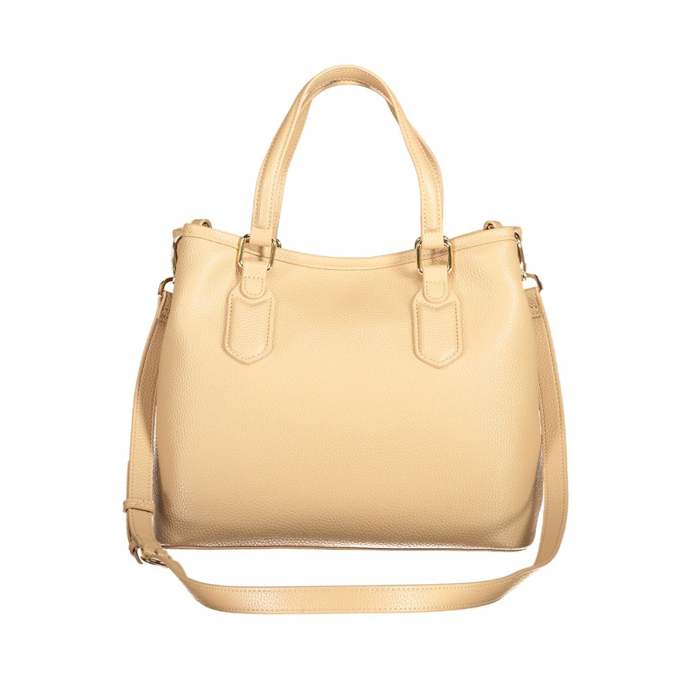 Mario Valentino Beige Polyeten Damhandväska