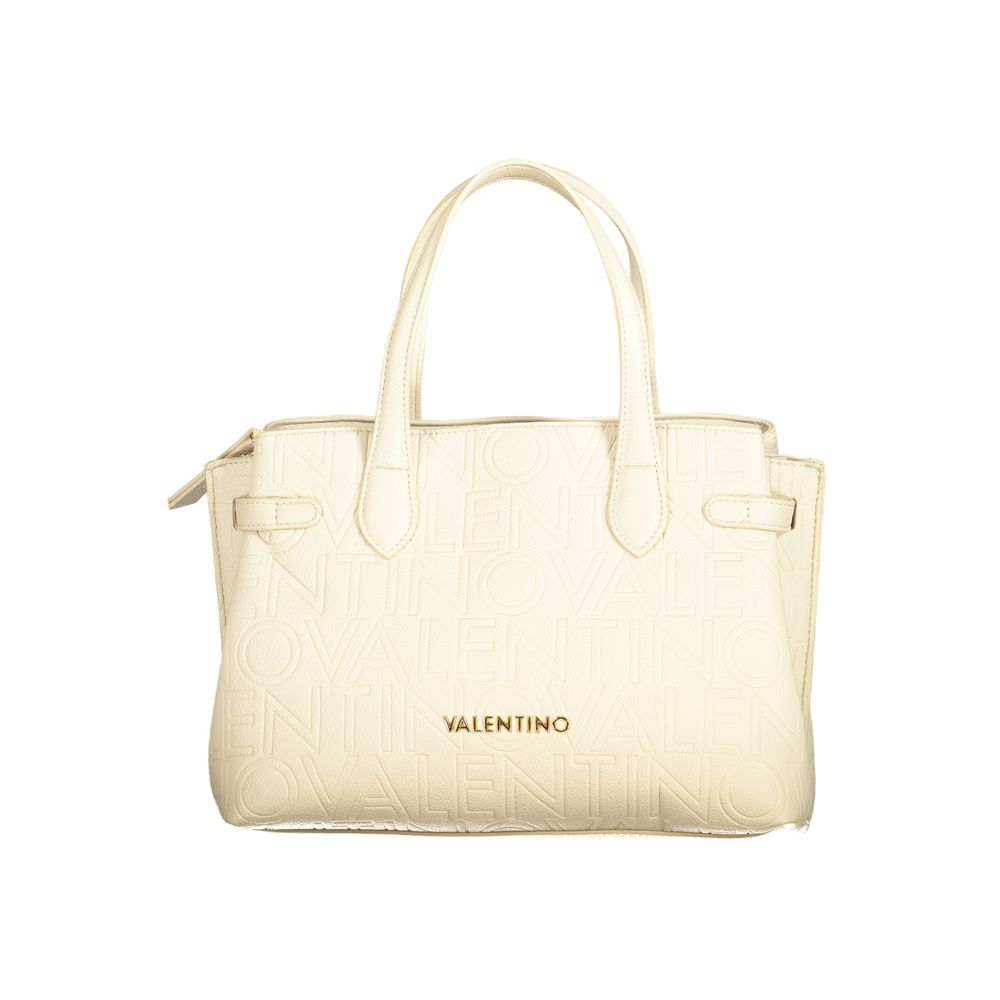 Mario Valentino Beige Polyeten Damhandväska