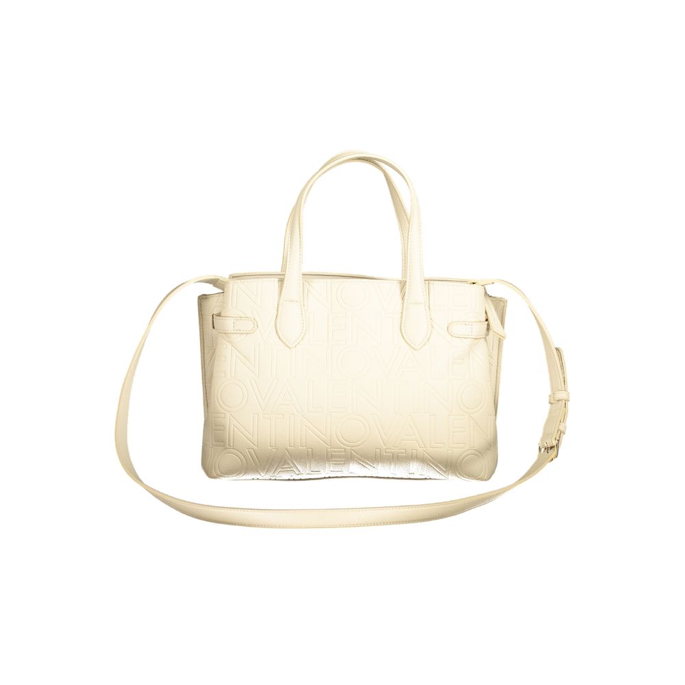 Mario Valentino Beige Polyeten Damhandväska
