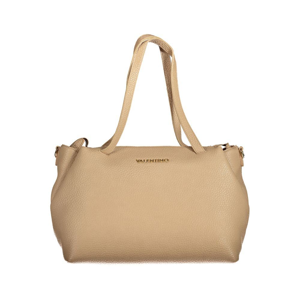 Mario Valentino Beige Polyeten Damhandväska