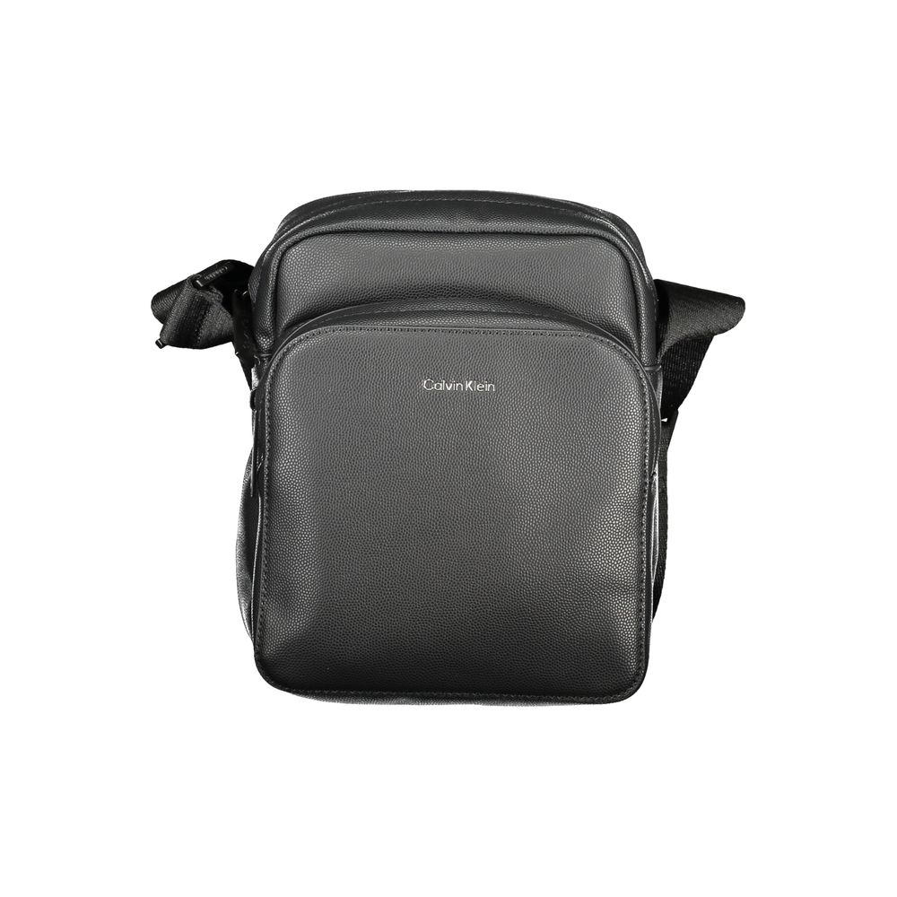 Calvin Klein svart polyester herr axelväska