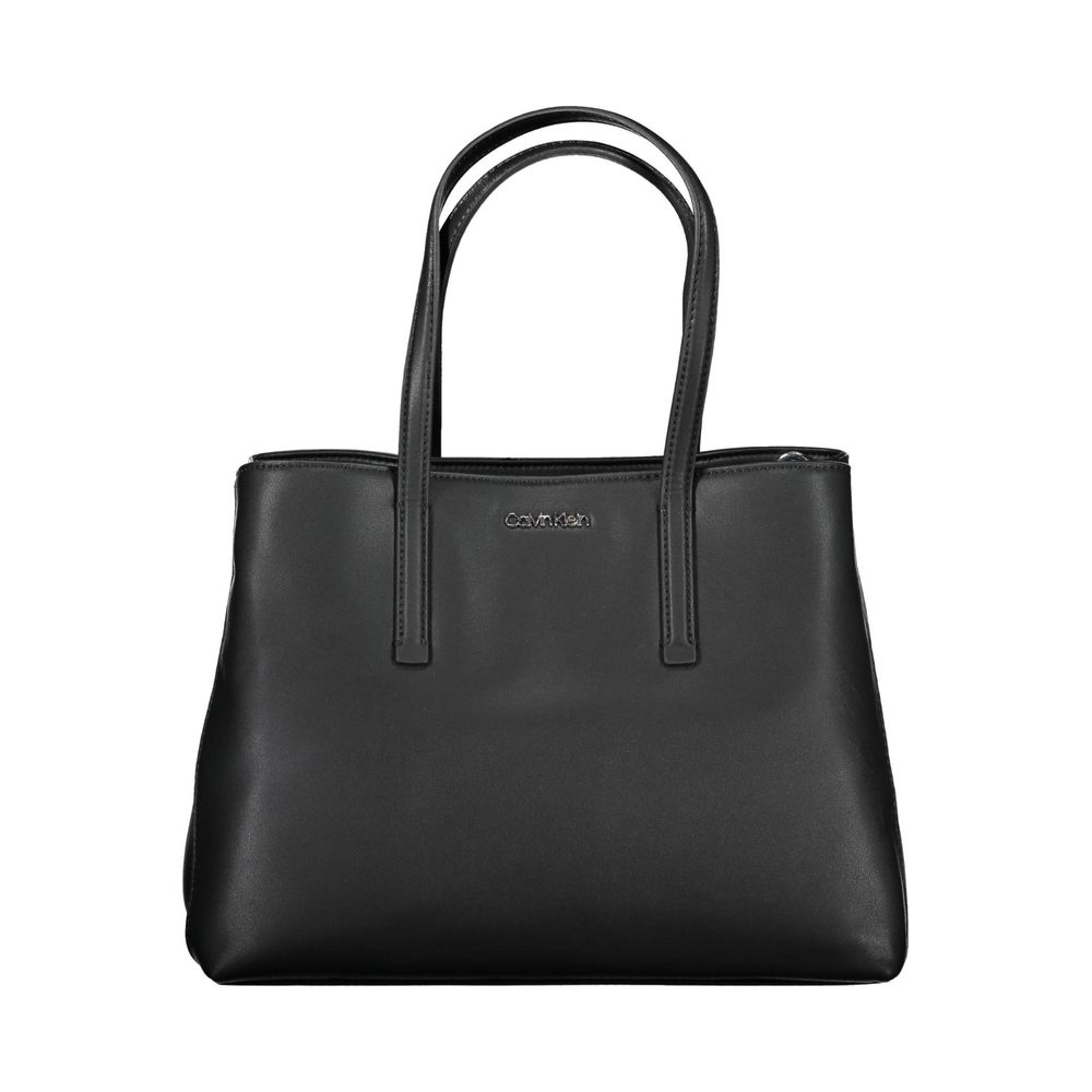 Calvin Klein svart polyesterväska för kvinnor