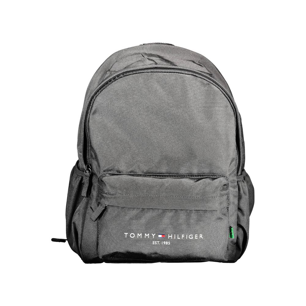 Tommy Hilfiger svart polyesterryggsäck för män