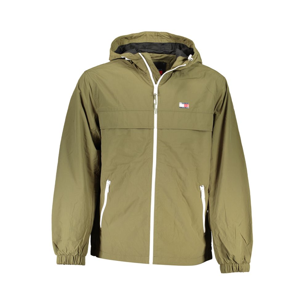 Tommy Hilfiger Grön Polyamidjacka