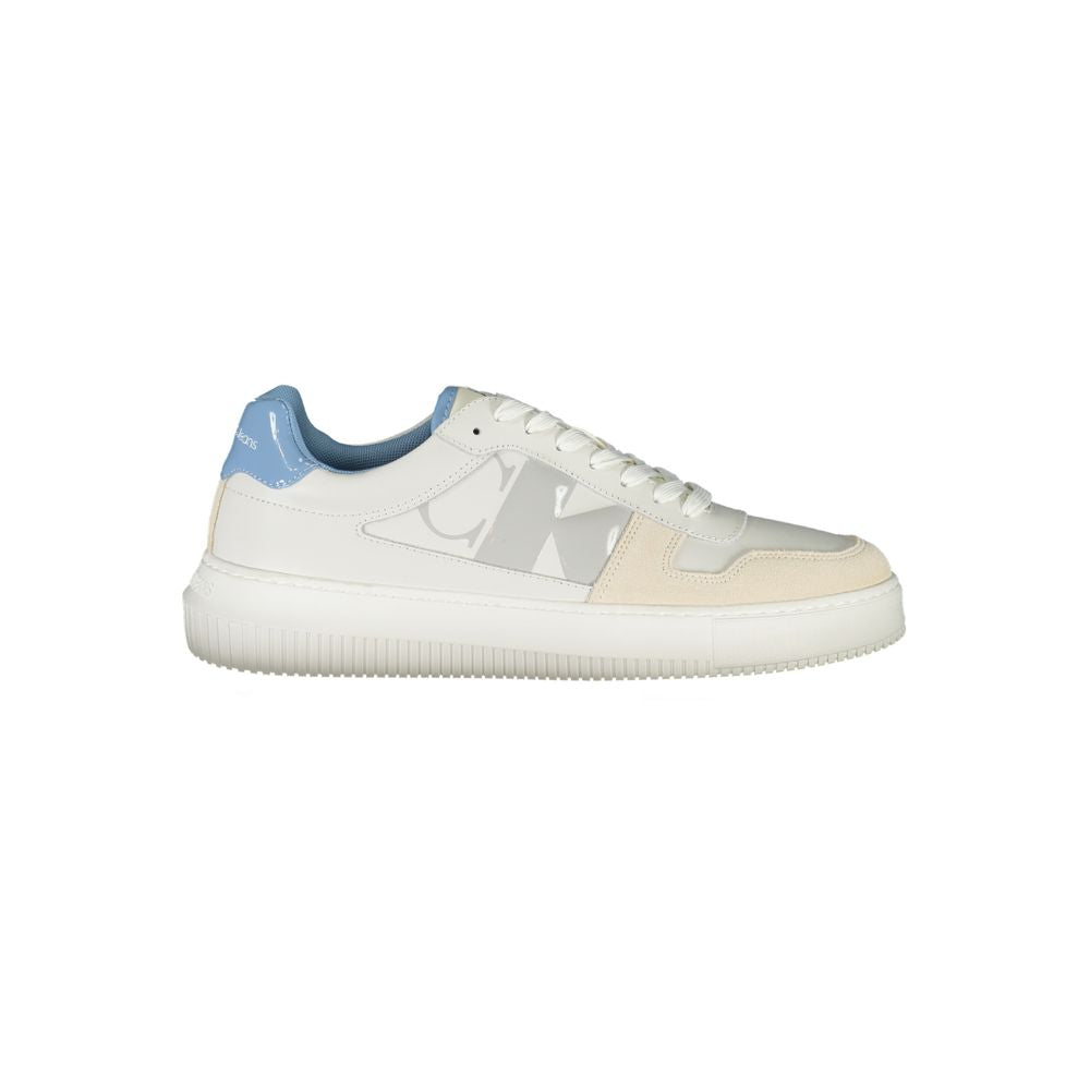 Calvin Klein miljömedvetna sneakers med kontrasterande detaljer