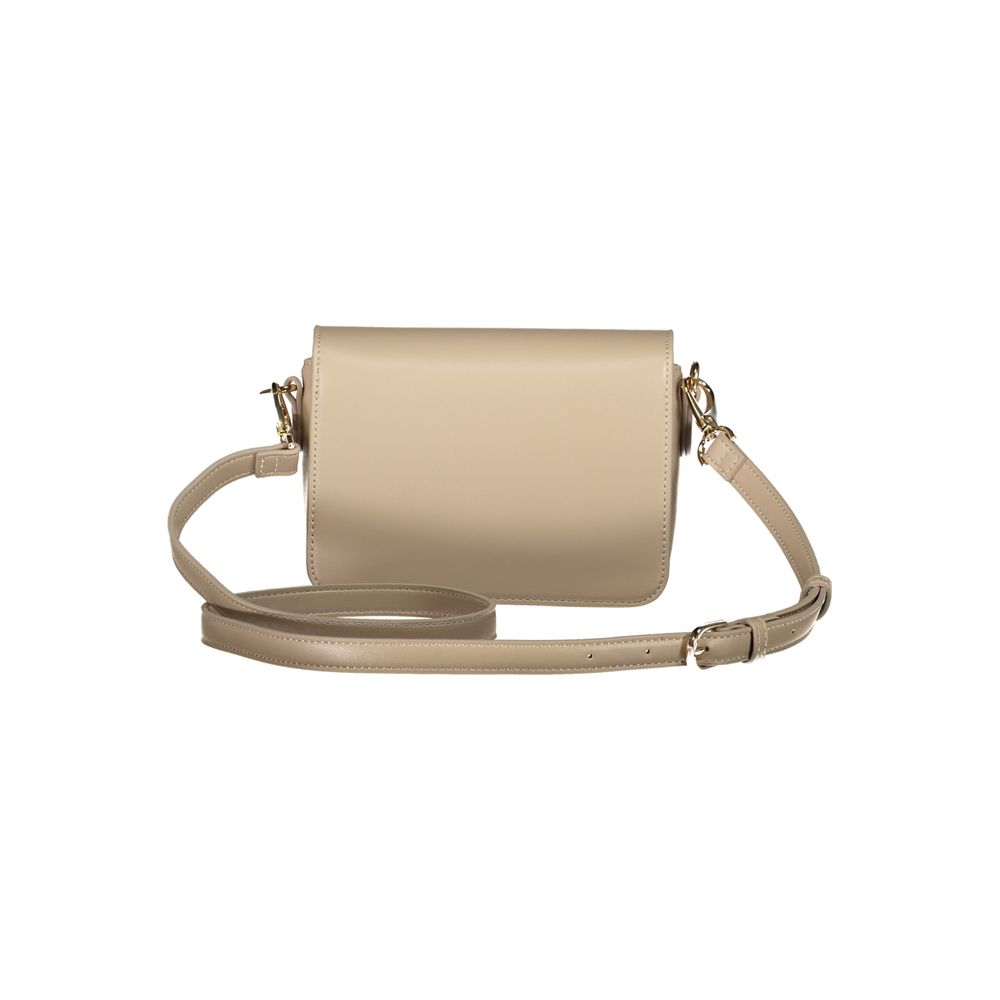 Mario Valentino Beige Polyeten Damhandväska