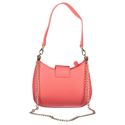 Mario Valentino Rosa Polyeten Handväska