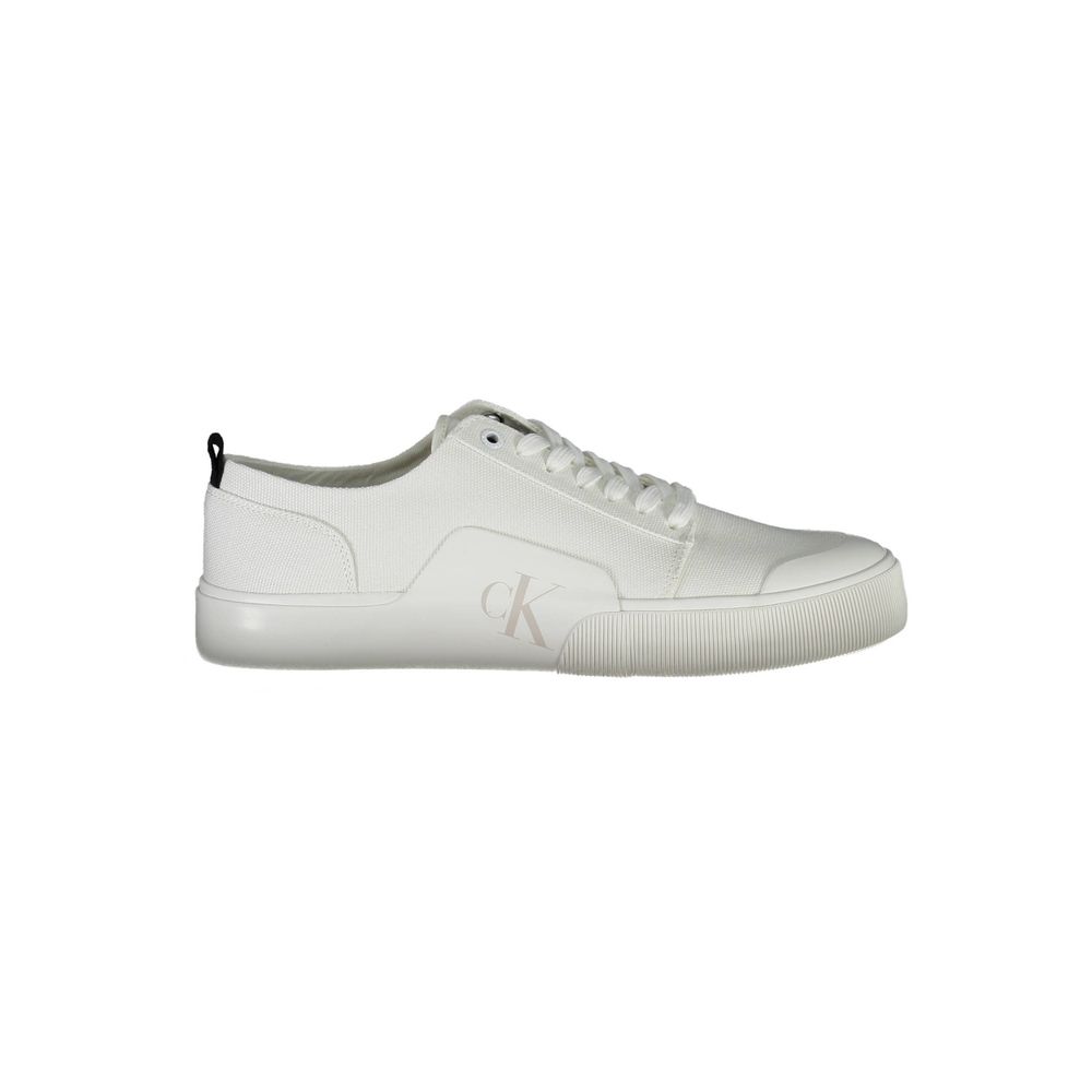 Calvin Klein Vita Bomull Herr Sneaker