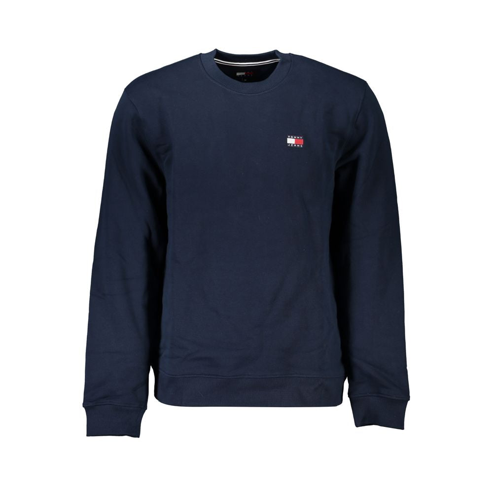 Tommy Hilfiger Elegant Fleece-tröja med rund halsringning
