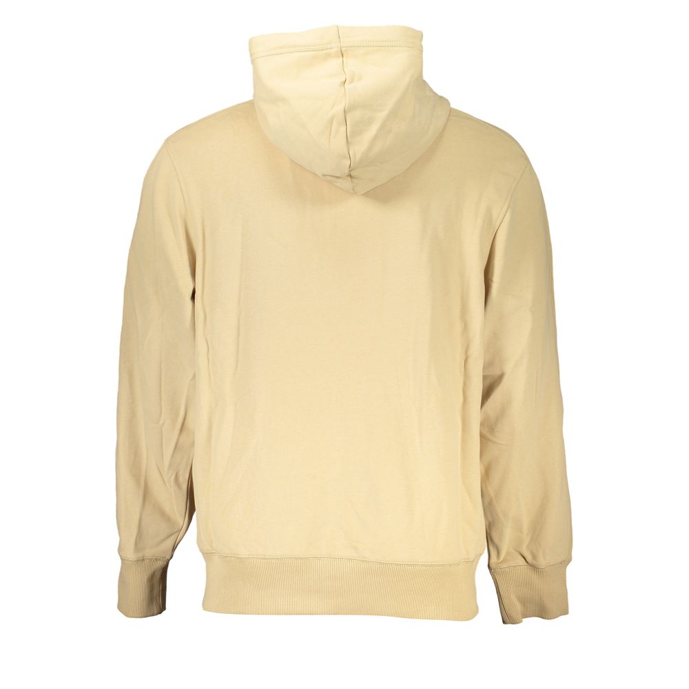 Calvin Klein Elegant Beige Tröja med Dragkedja