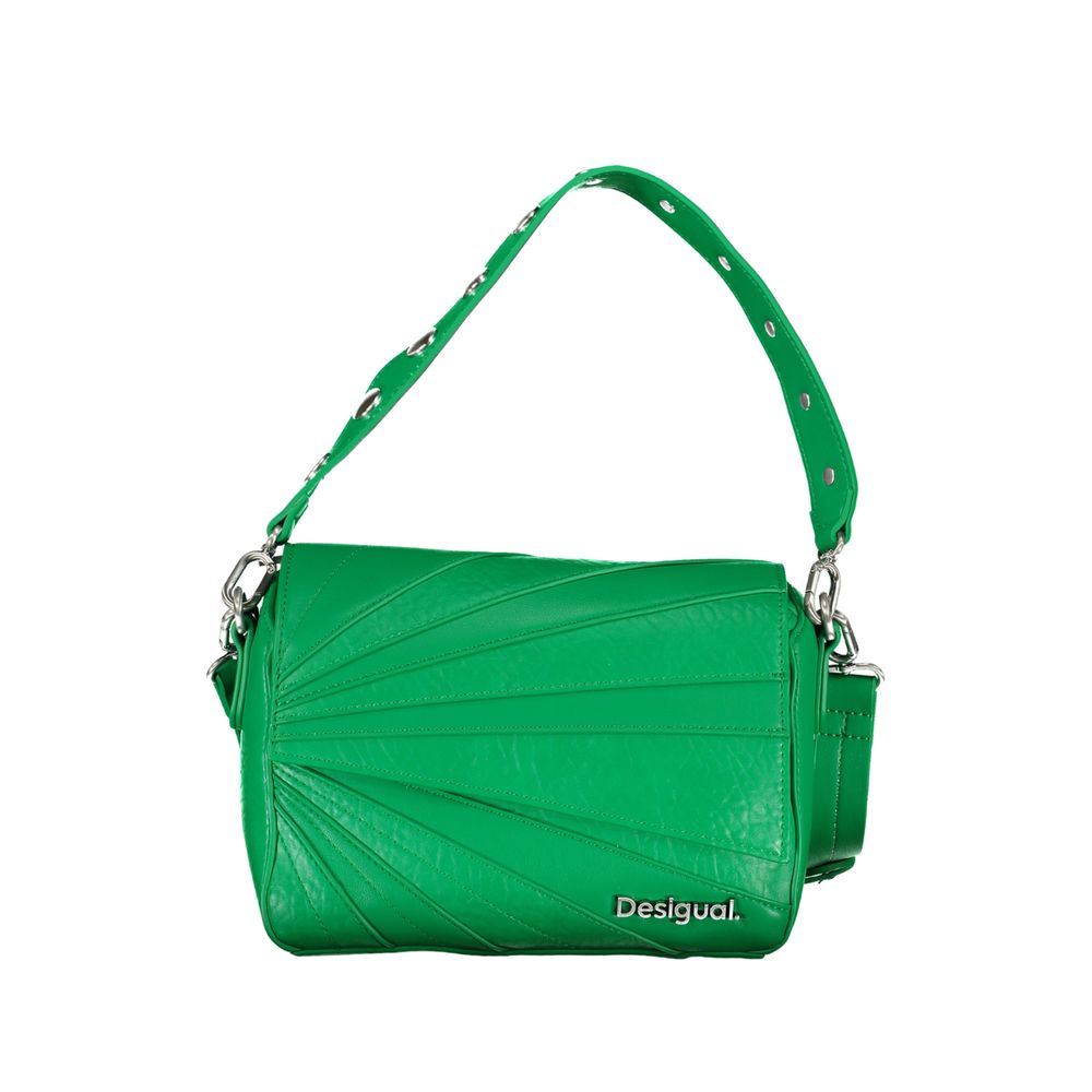 Desigual Grön Polyeten Handväska