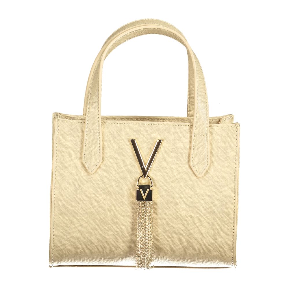 Mario Valentino Beige Polyeten Damhandväska