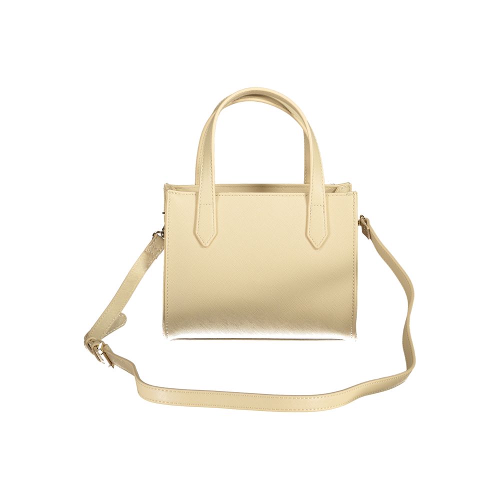Mario Valentino Beige Polyeten Damhandväska