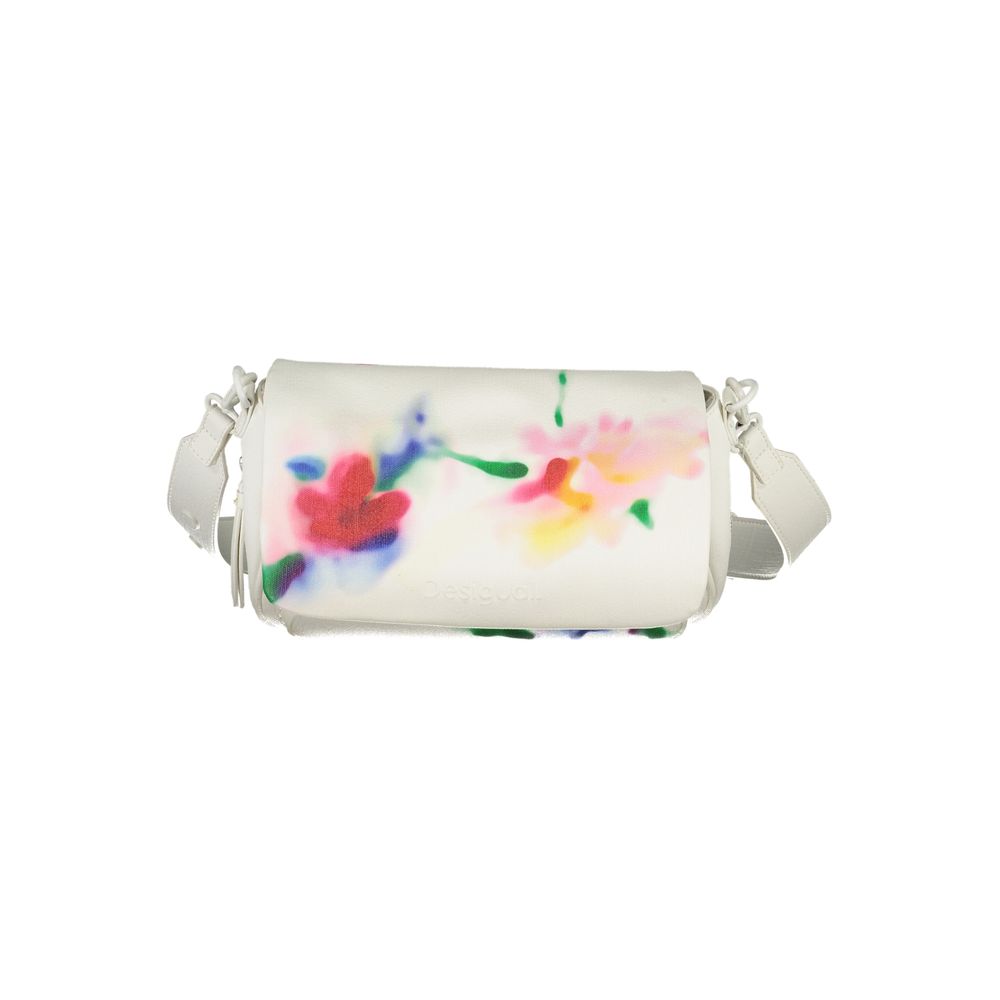 Desigual vit handväska i polyeten