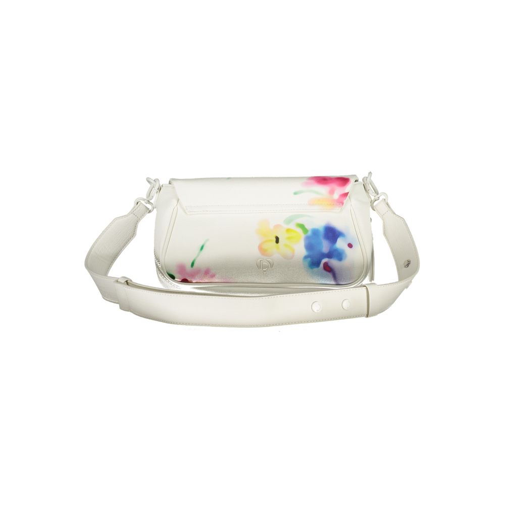 Desigual vit handväska i polyeten