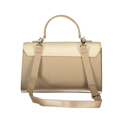 Mario Valentino Beige Polyeten Damhandväska
