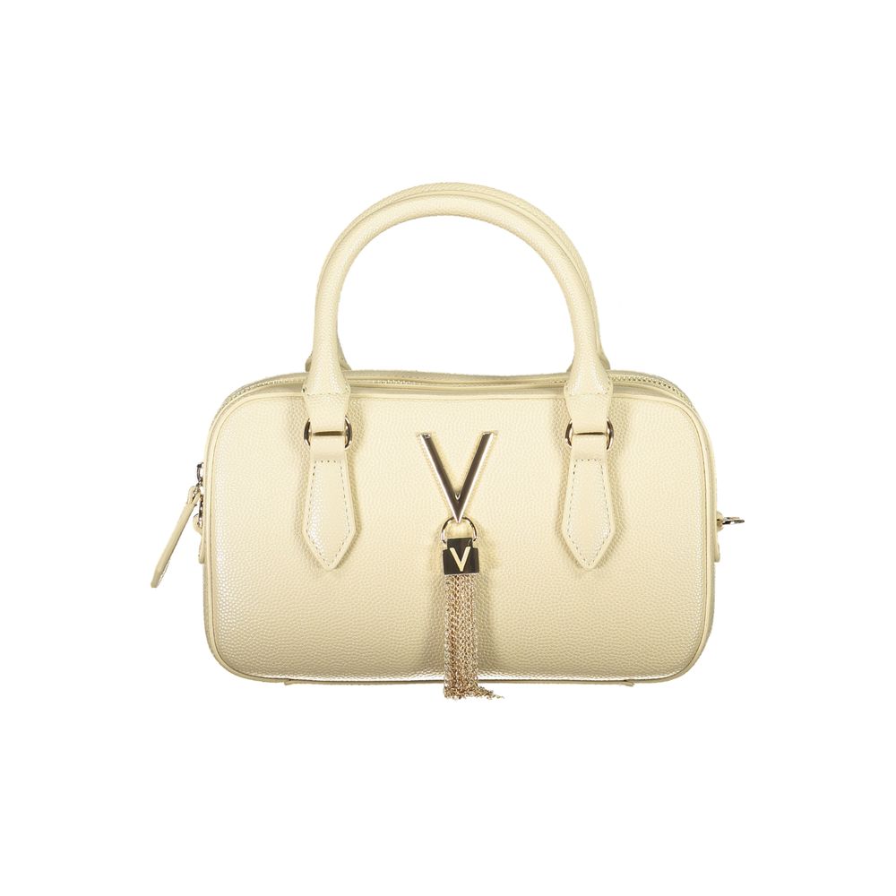 Mario Valentino Beige Polyeten Damhandväska