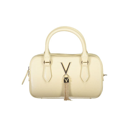 Mario Valentino Beige Polyeten Damhandväska