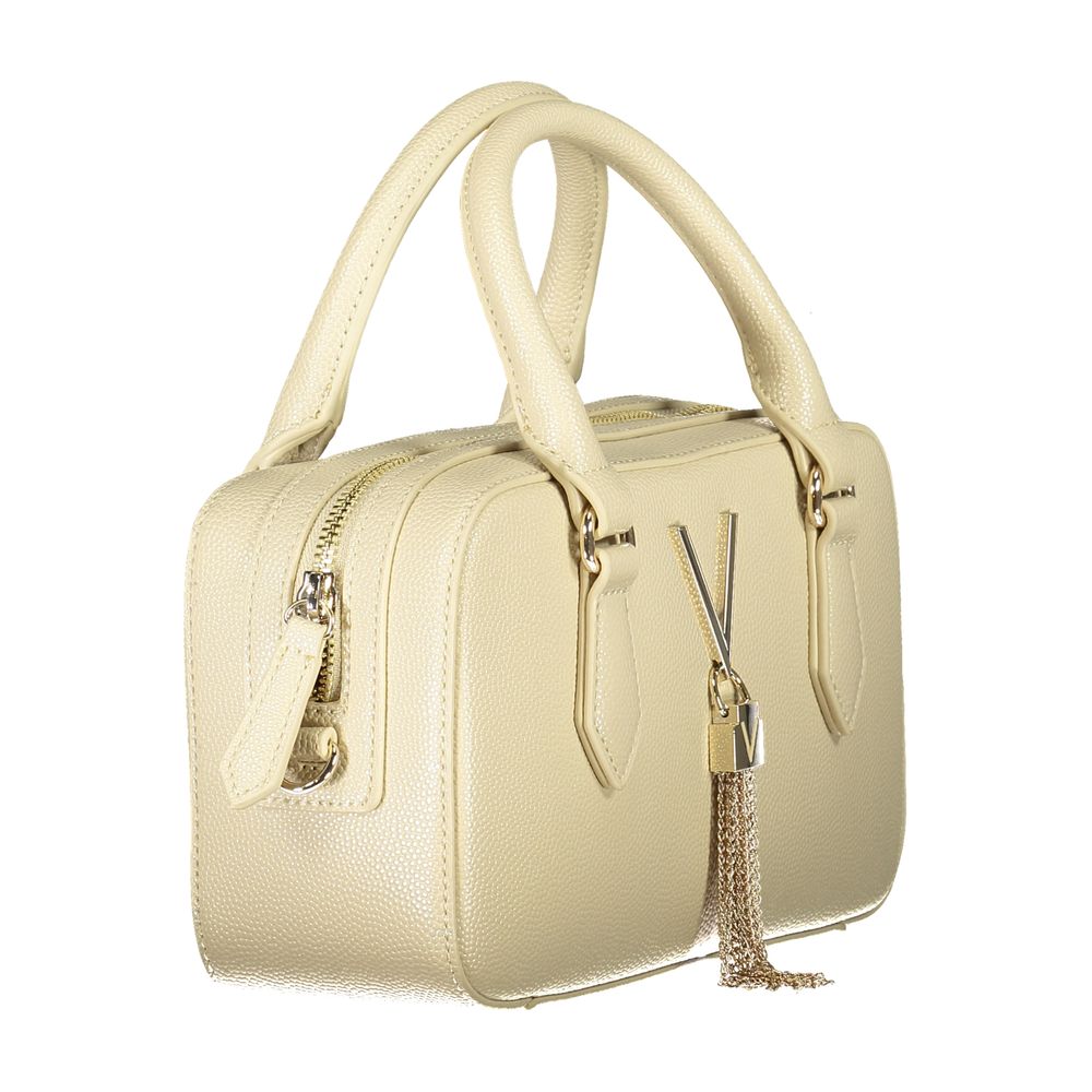 Mario Valentino Beige Polyeten Damhandväska