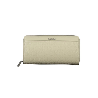 Calvin Klein Beige Polyeten Damplånbok
