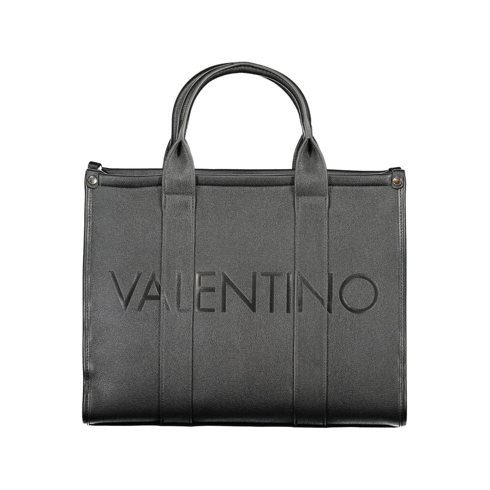 Mario Valentino svart polyetenhandväska