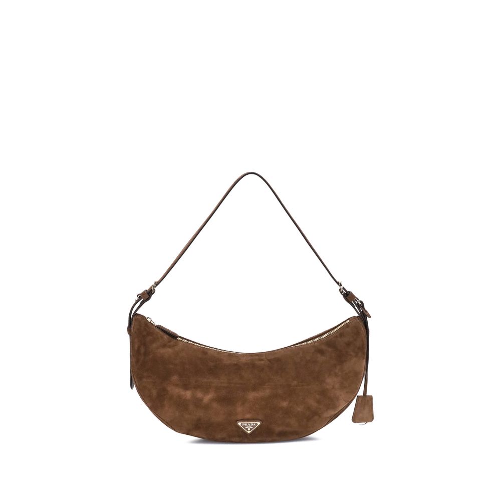 Prada Demi-Lune Axelväska