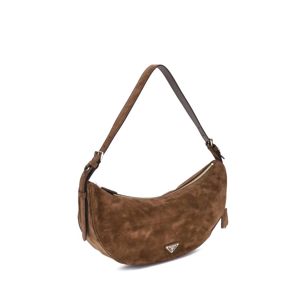 Prada Demi-Lune Axelväska