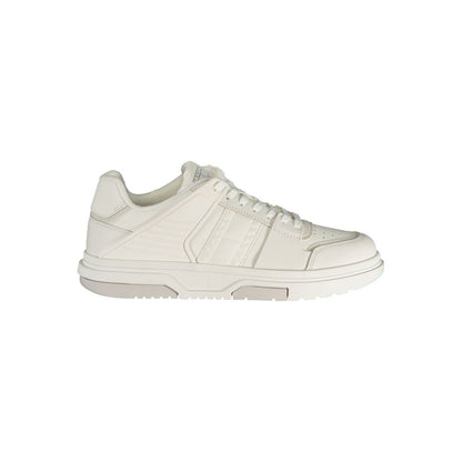 Tommy Hilfiger Vita Läder Herr Sneaker