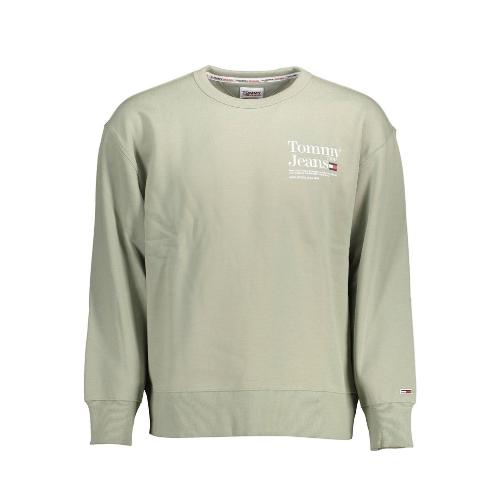 Tommy Hilfiger Grön Bomull Herrtröja
