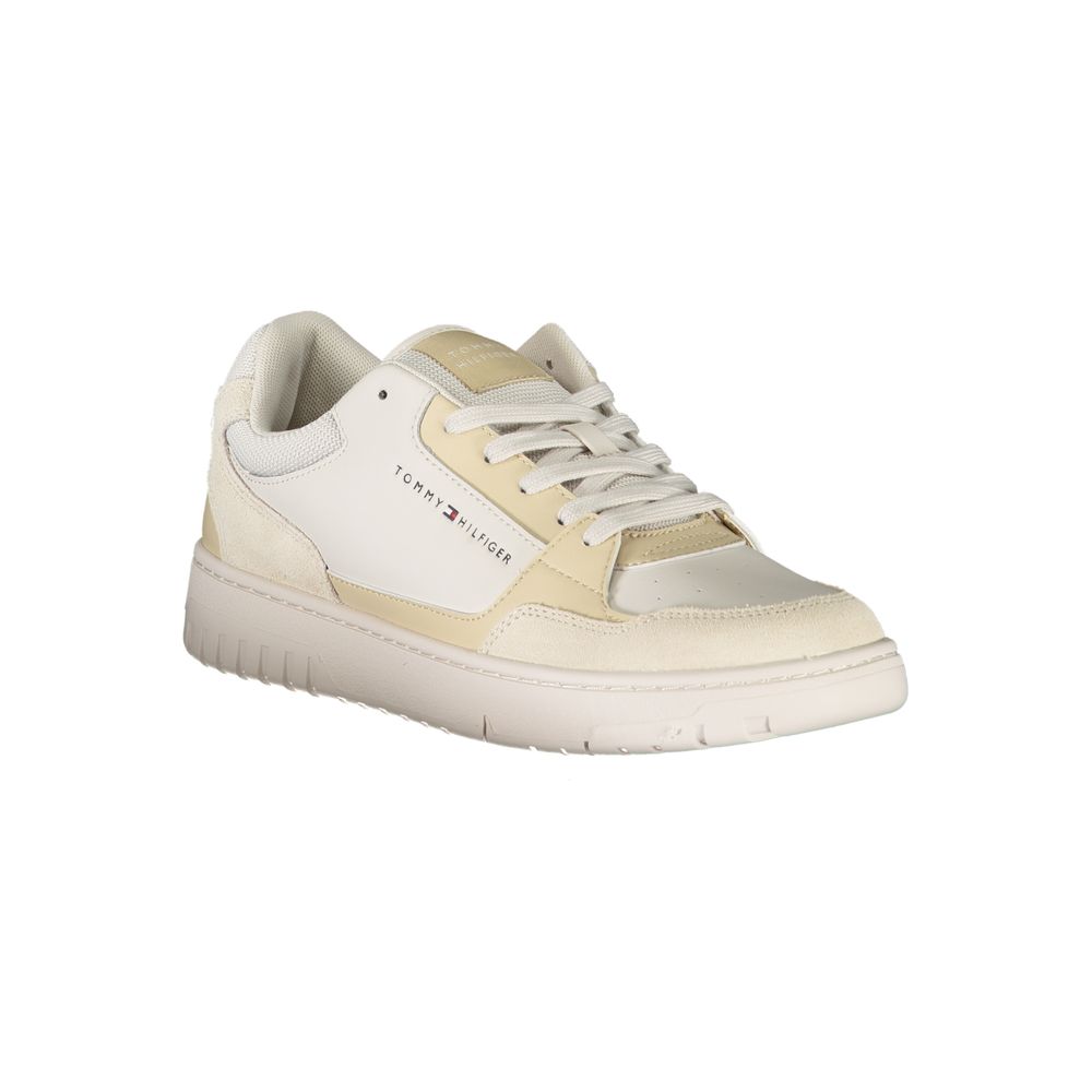 Tommy Hilfiger Beige Polyeten Herr Sneaker