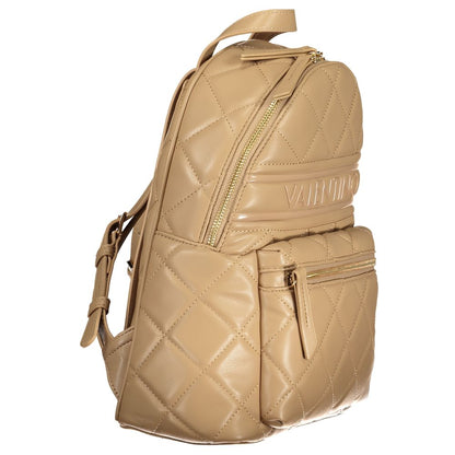 Mario Valentino Beige Polyeten Dam Ryggsäck