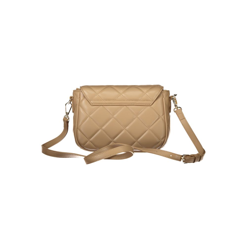 Mario Valentino Beige Polyeten Damhandväska