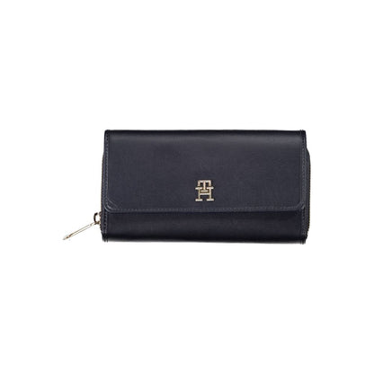 Tommy Hilfiger Blå Polyeten Damplånbok