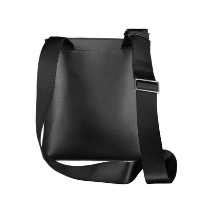 Calvin Klein miljövänlig svart axelväska med logotyp