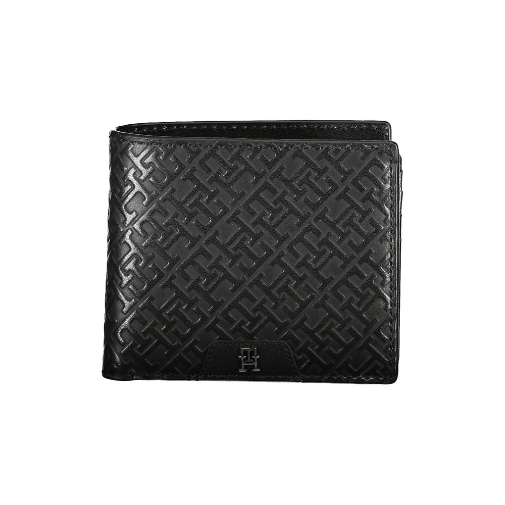 Tommy Hilfiger elegant läderplånbok med myntväska