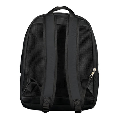 Tommy Hilfiger svart polyesterryggsäck
