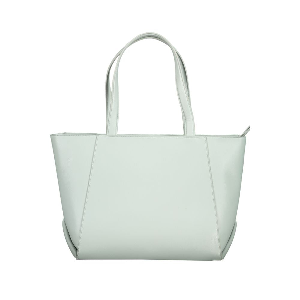 Calvin Klein ljusblå polyeten damväska