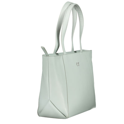 Calvin Klein ljusblå polyeten damväska