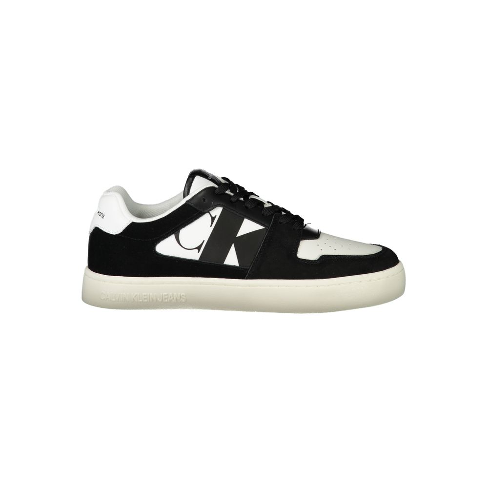 Calvin Klein Vita Läder Herr Sneaker