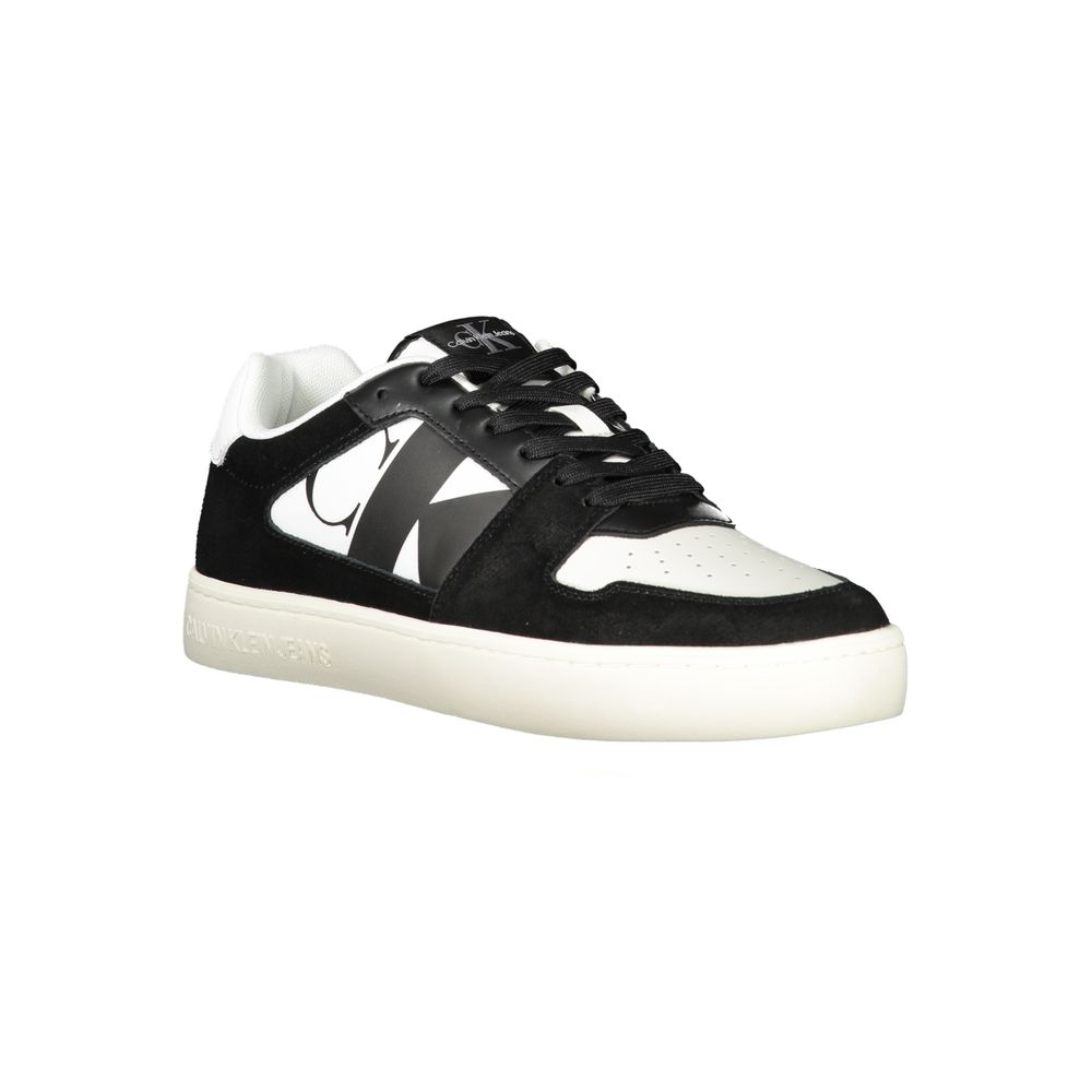 Calvin Klein Vita Läder Herr Sneaker