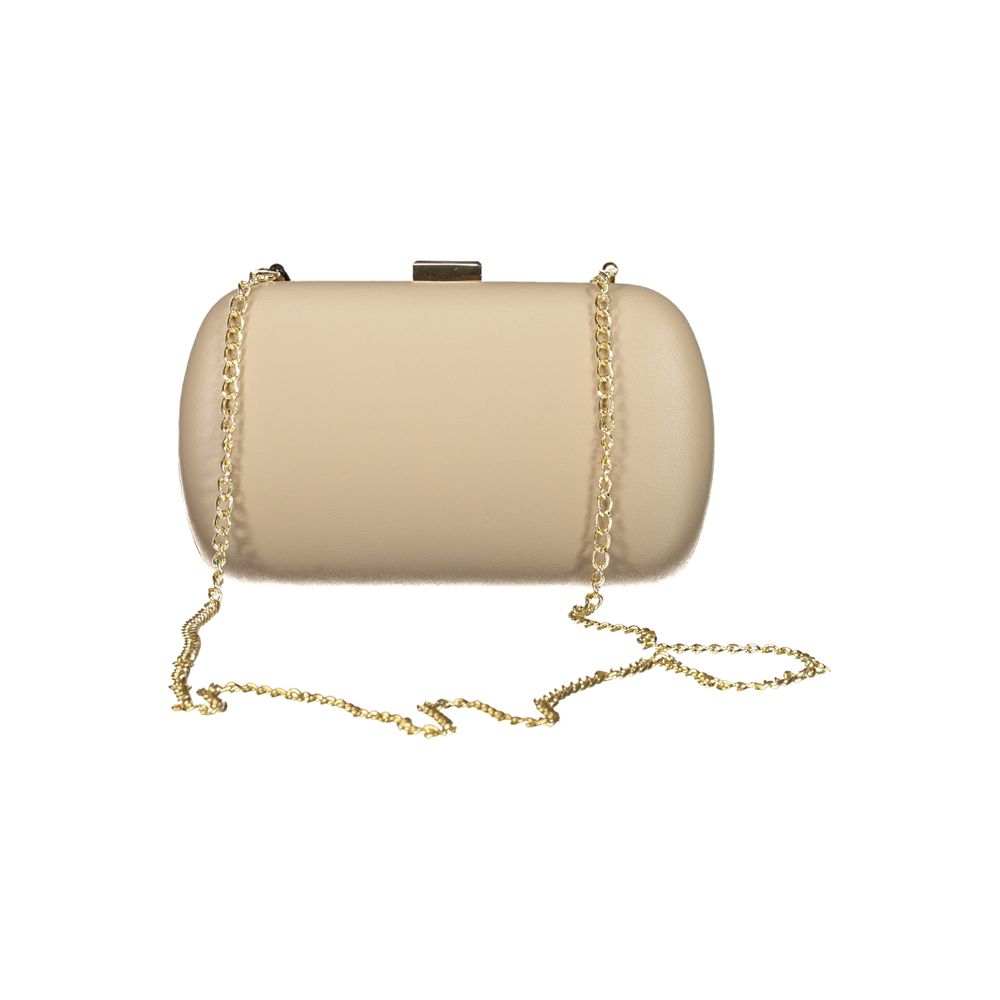 Mario Valentino Beige Polyeten Damhandväska