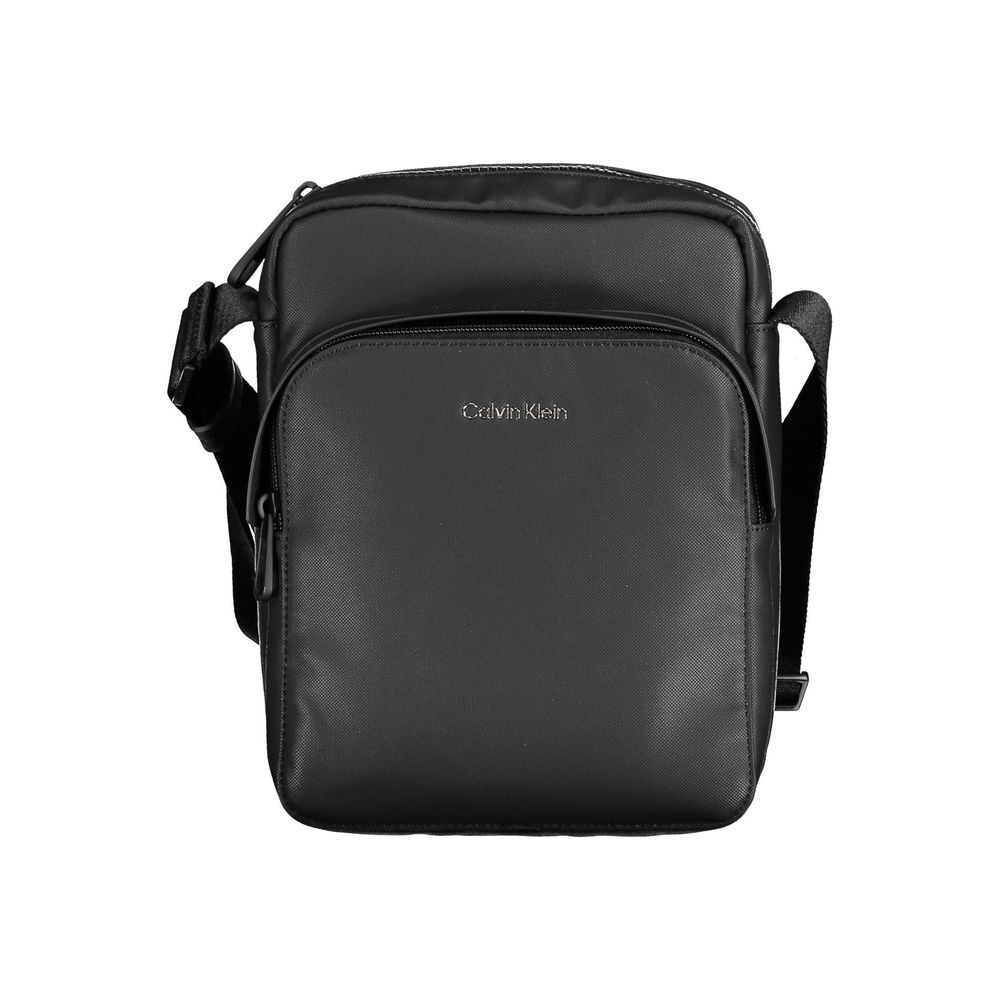 Calvin Klein svart polyester herr axelväska