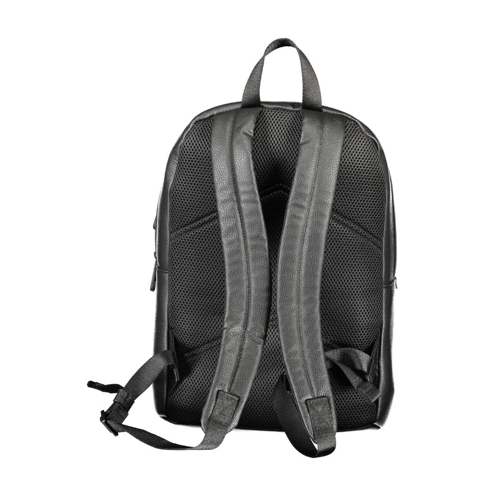 Calvin Klein svart polyeten herrryggsäck